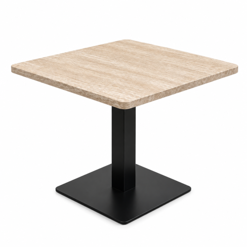 طاوله كافيه منصه -10- 60x60 بيج
