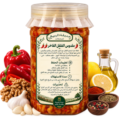 مقدوس الفلفل الفاخر