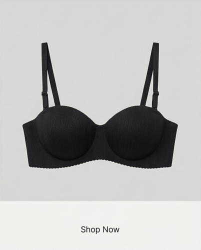 سنتيانة نسائية بحشوة طبية دبل بدون حديد (حمالة صدر...