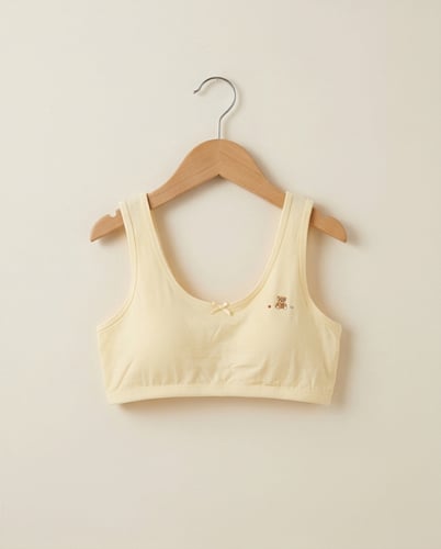 صدريه بناتي قطن بحشوة ناعمة – 6 قطع -فري سايز