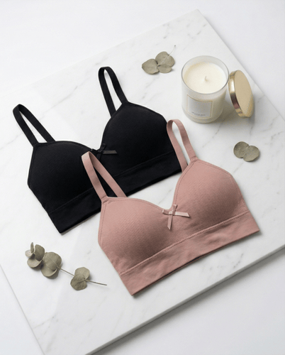 سنتيان نسائي بدون حشوة – قطن ناعم ومريح