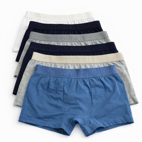 بوكسر ولادي مصري قطن 100٪ – راحة يومية وجودة عالية