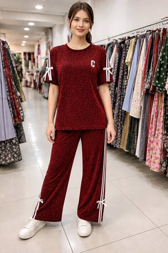 بجامه نسائي صيفي خامه ستريتش فري سايز