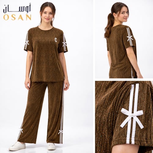 بجامه نسائي صيفي خامه ستريتش فري سايز