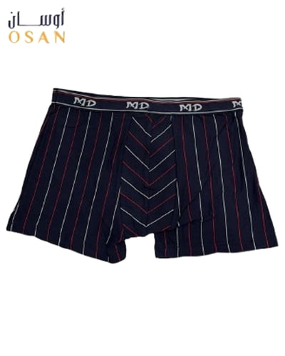 بوكسر رجالي مخطط فري سايز 6 قطع