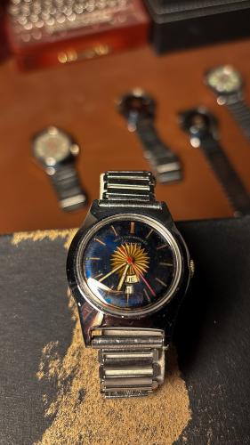 West end sun | blue