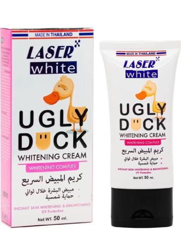 ليزر وايت كريم مبيض سريع علامة البطة 50 جم