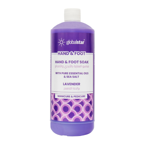 Hand and foot care shampoo with lavender scent fro...