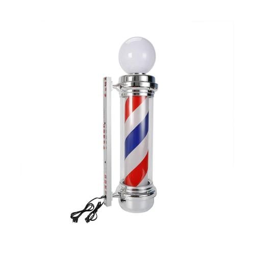 The traditional rotating and illuminated shaving c...