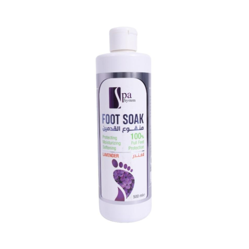 Foot soak with lavender from Spa System - 500 ml