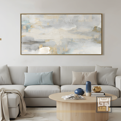 لوحة فن تجريدي / سحر الضياء