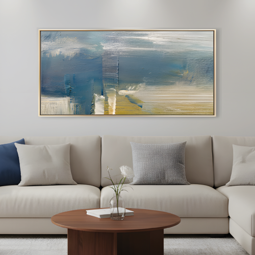 لوحة فن تجريدي / همس البحر