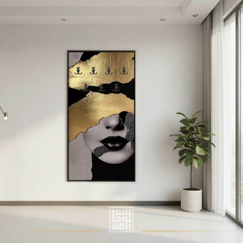 لوحه تعليق العبايات