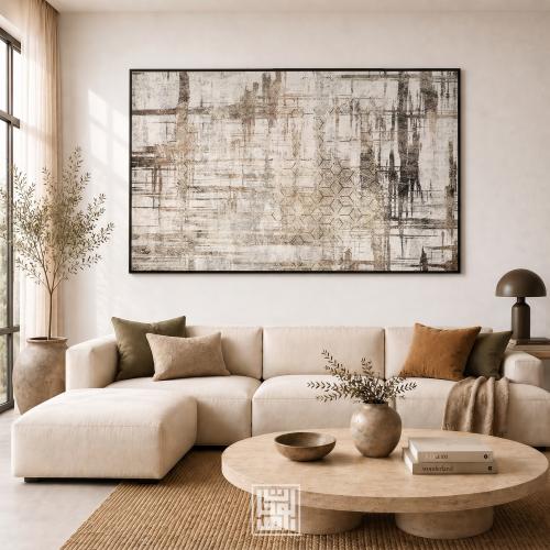 Abstract art painting
