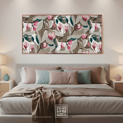 لوحة ورود / حديقة الندى