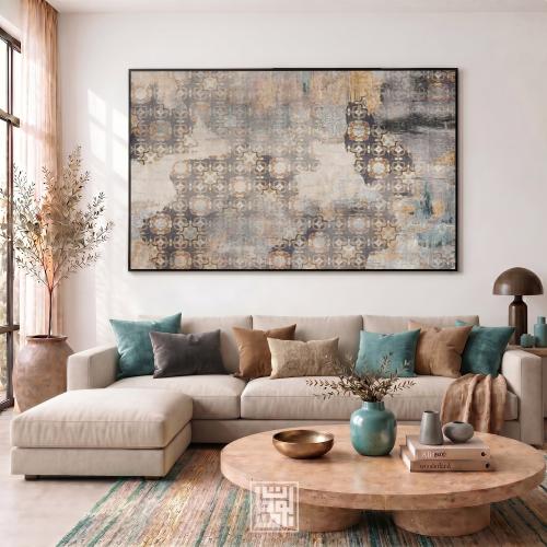 Abstract art painting
