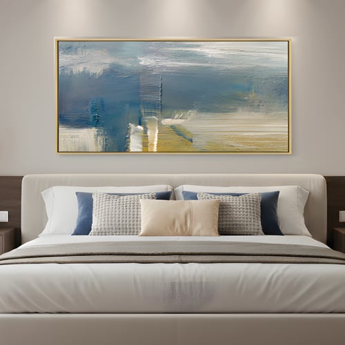 لوحة فن تجريدي / همس البحر