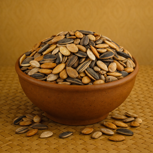 Mixed smoked grains