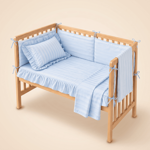 مفرش سرير مواليد مقاس 120*60