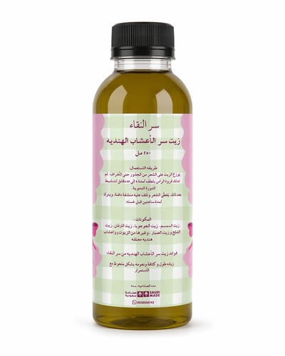 زيت سر الأعشاب الهندية للشعر(٢٥٠مل)