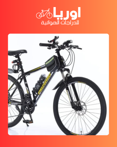 دراجة هوائية lمع حامل اكواب اسود