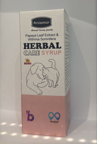 Aniamor Herbal Care Syrup غذائي عشبي للحيوانات الأ...