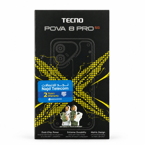 تكنو POVA 8 Pro 5G / TECNO POVA 8 Pro 5G 256GB 16G...
