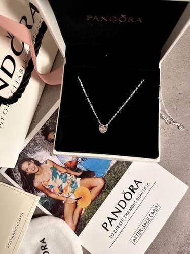 Pandora pink necklace