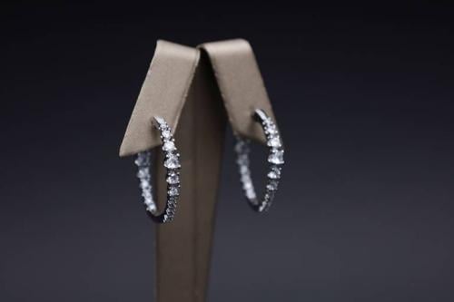 أقراط الزركون 925