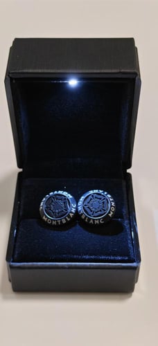 كبك مونت بلانك (Montblanc) الأسود المطفي - الأناقة...