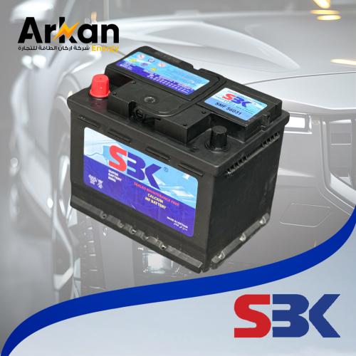 SBK 6031 60DINR 60AH بطارية اس بي كي