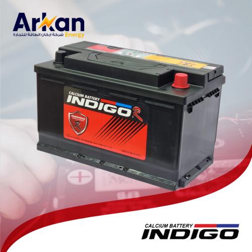 بطارية انديجو INDIGO 58043 DIN80AH