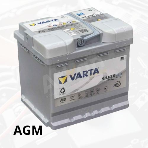 Varta German battery VARTA AGM Silver Dynamic 50 Ah