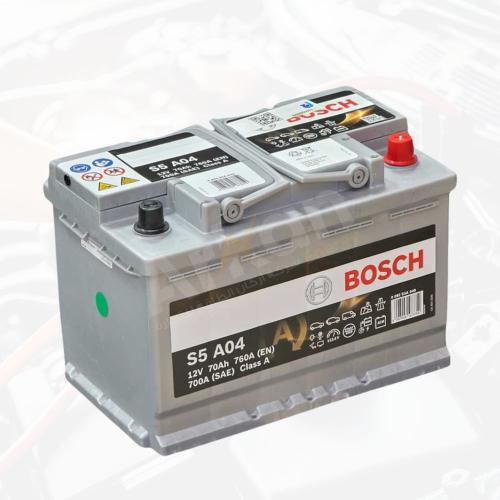 بطارية بوش اي جي ام BATTERY BOSCH 12V DIN AGM70AH