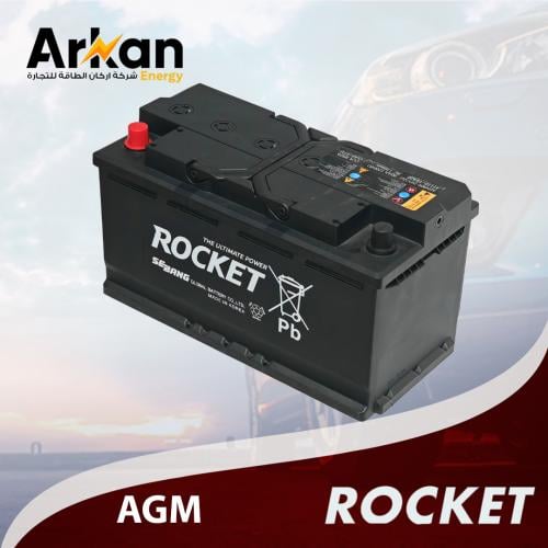 بطارية روكت ROCKET DIN90R GENESIS BATTERY AGM