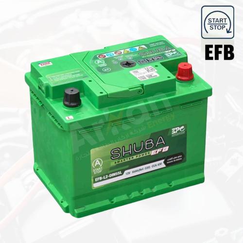 بطارية شوبا هندي اي اف بي BATTERY SHUBA EFB DIN55L...