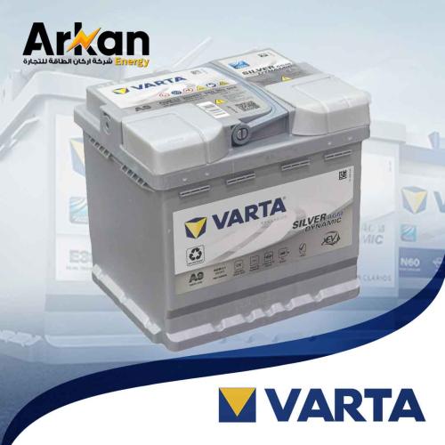 بطارية فارتا الماني VARTA AGM SILVER DYNAMIC 50 AH