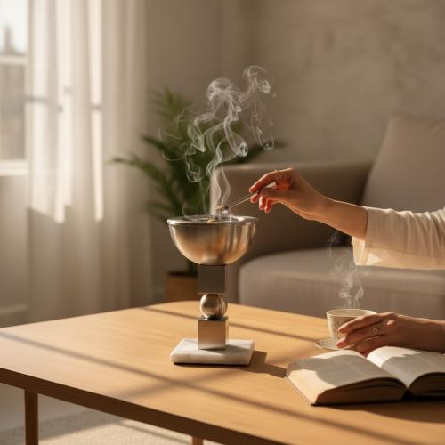 مبخرة هندي بقاعدة رخام