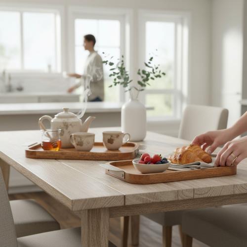 طقم طوفرية خشب هندي