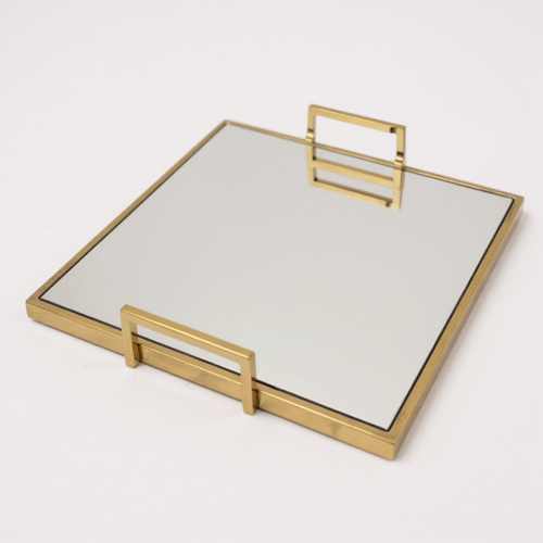 طوفرية تقديم مستطيل هندي بمراية