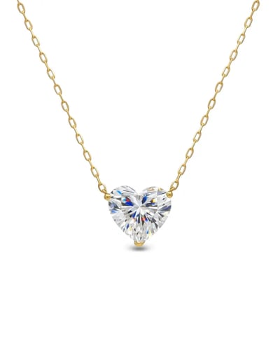 عقد الماس قلب