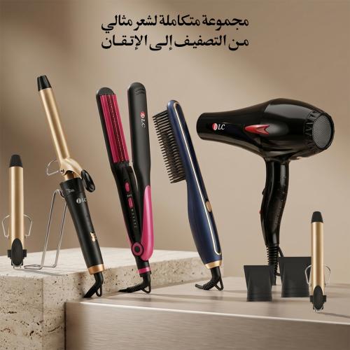 طقم أجهزة شعر متكامل 4 في 1