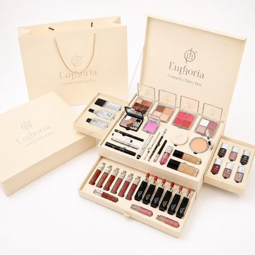 Euphoria luxury makeup box, a gift for the bride a...