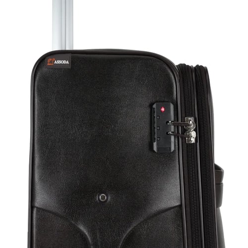 طقم حقائب سفر جلد PU فاخرة 4 قطع تصميم عملي وفخم ي...