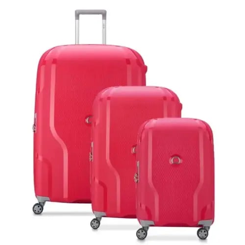 طقم حقائب سفر من DELSEY CLAVEL SET MAGENTA