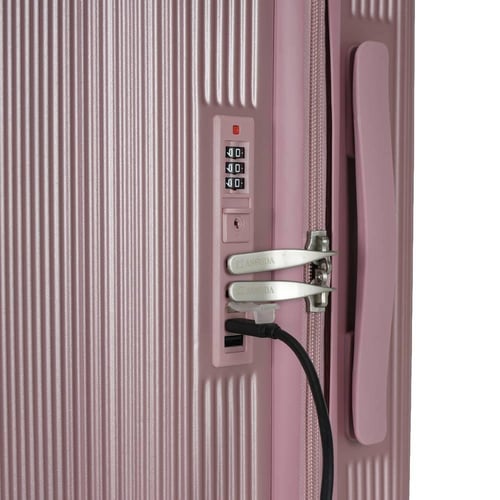 طقم حقائب سفر بولي كربون 5 قطع للعرايس والمسافرين...