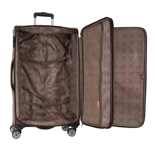 طقم حقائب سفر جلد PU فاخرة 4 قطع تصميم عملي وفخم ي...