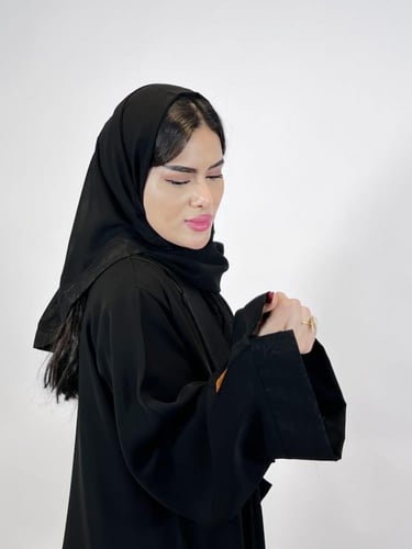 عبايه فرنسيه بتدخيله چاكار الاميره-135