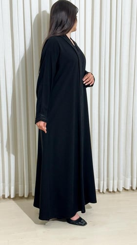 عبايه نص كلوش ملكي-125