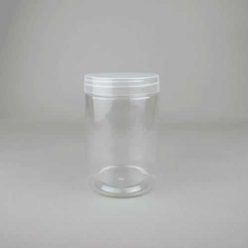 برطمان بلاستيك اسطواني 550مل 12 حبة - عسق